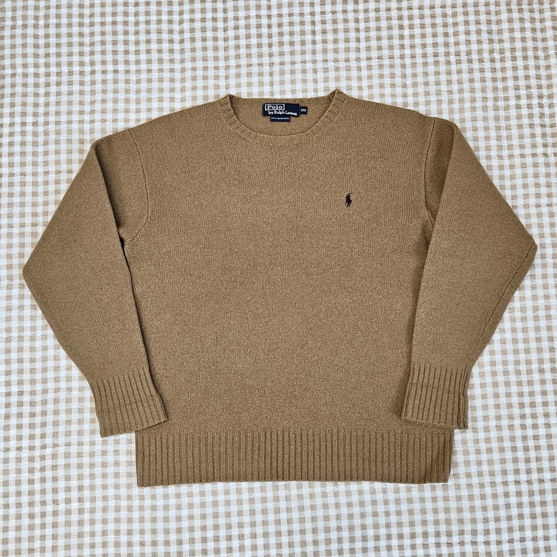 폴로 랄프로렌 램스울100 니트 남자100 상품이미지1