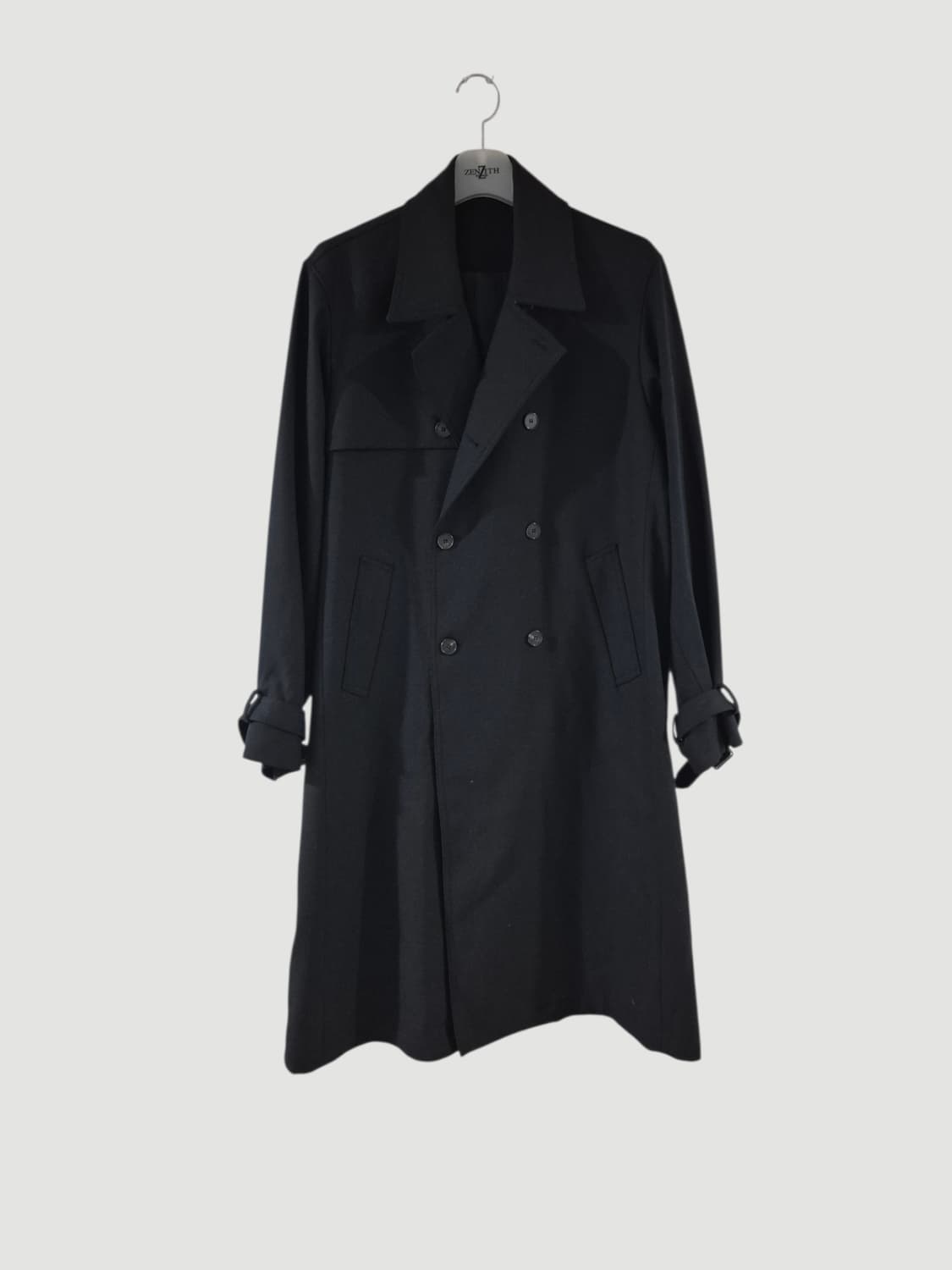 [100]더니트컴퍼니 빈티지 롱 트렌치코트 오버핏 Men 상품이미지2