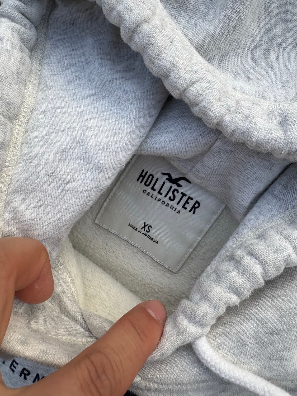 홀리스터 후드집업 xs 상품이미지3