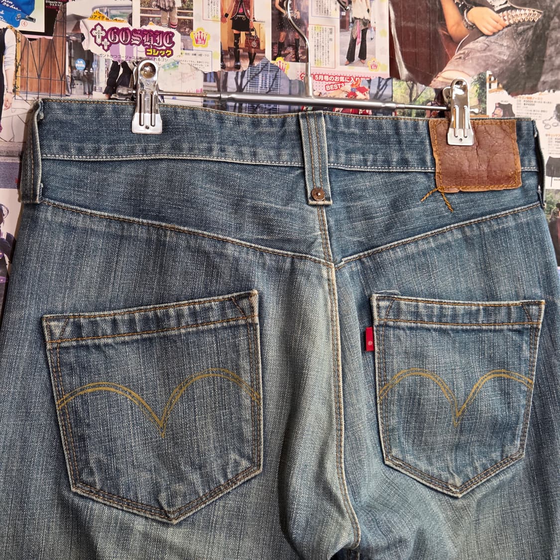 리바이스 블랭크탭 연청 스트레이트 팬츠 상품이미지3