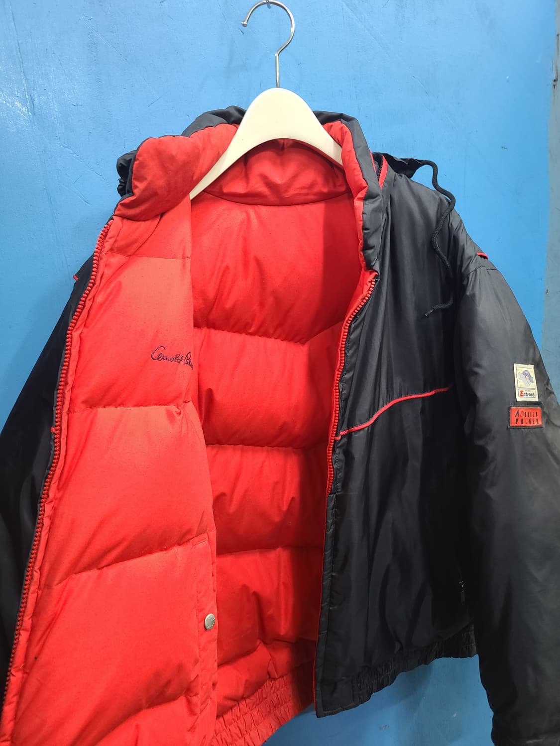 36살 찐빈티지 희귀템 아놀드파마  양면오리털 패딩 상품이미지6