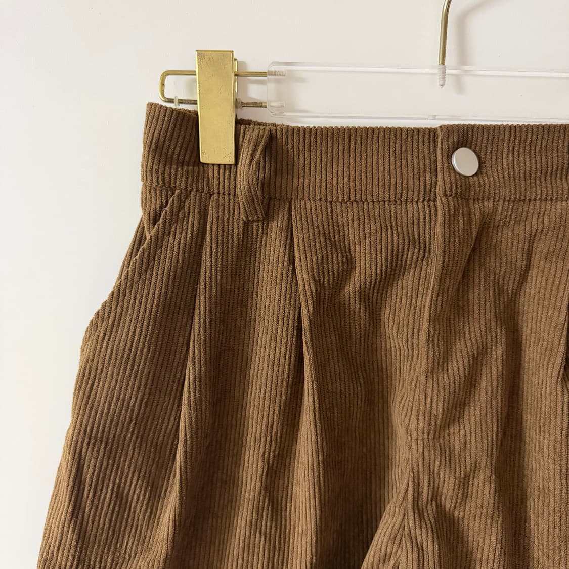 새상품 여자 골덴 반바지 상품이미지2