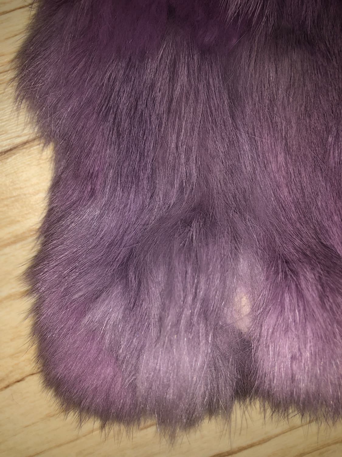 빈티지 구제 y2k 키치 갸루 보라 리얼 래빗퍼 자켓 상품이미지7