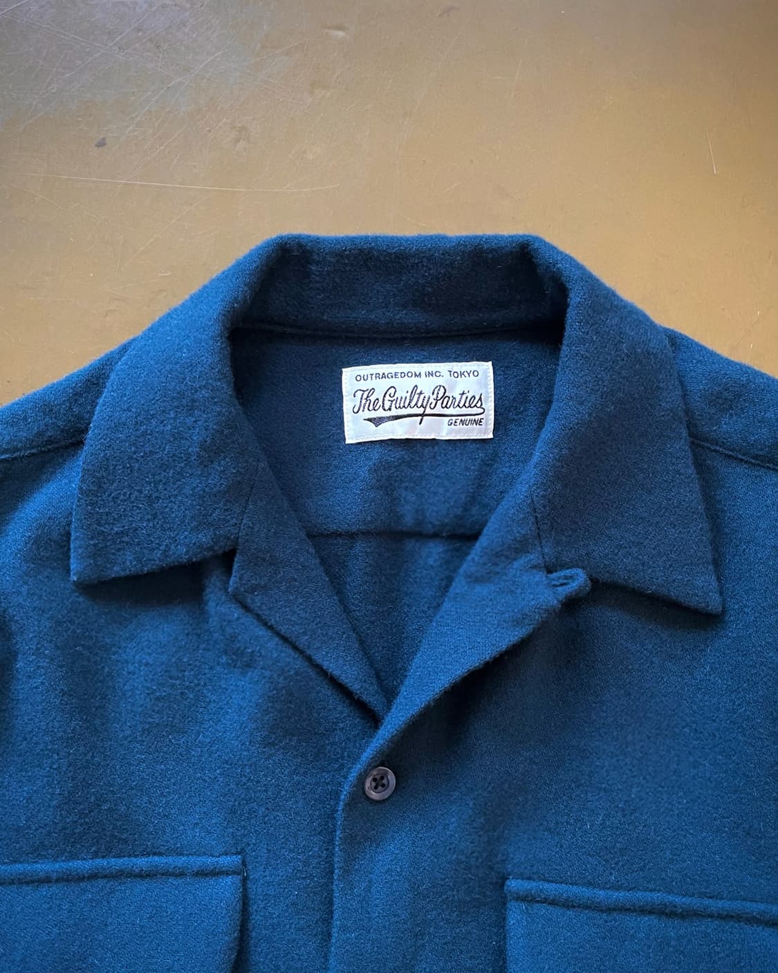 WACKO MARIA Double Pocket Wool Shirt 상품이미지4