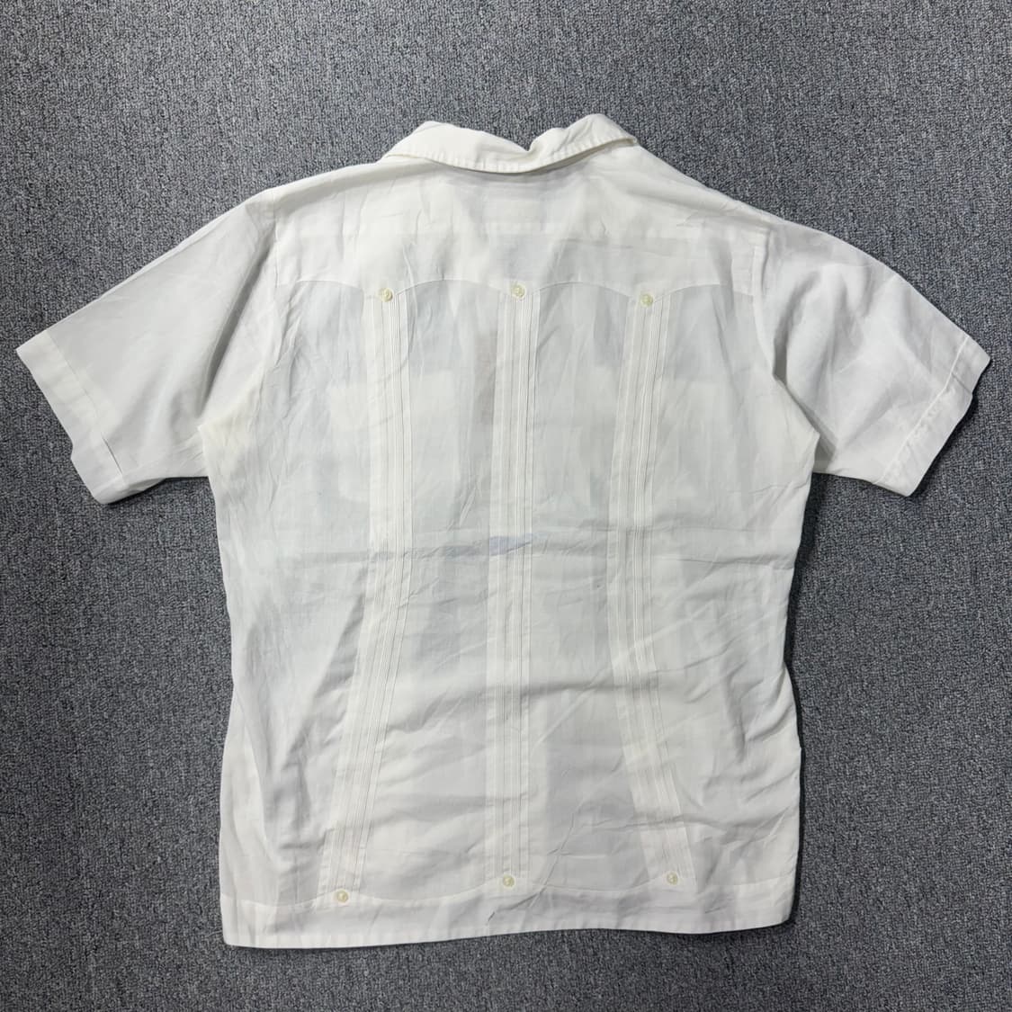 빈티지 쿠바 셔츠 화이트 ( 105/OLD-7516 ) 상품이미지6