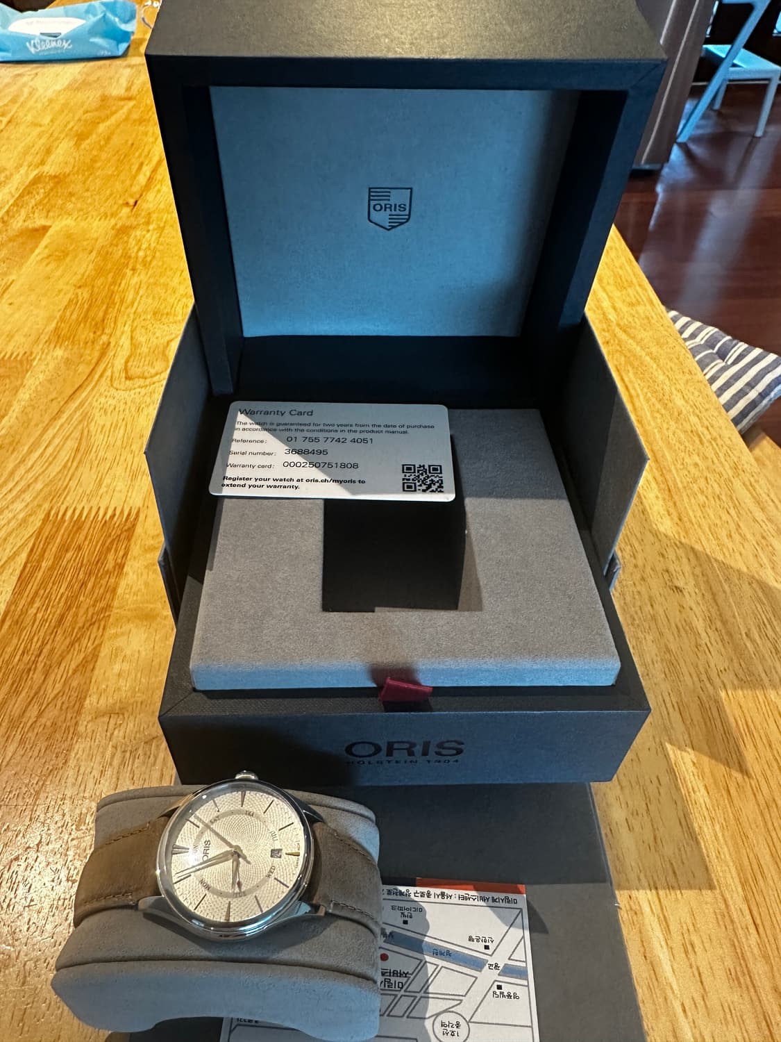 오리스 아뜰리에 데이데이트 미사용새상품 상품이미지3