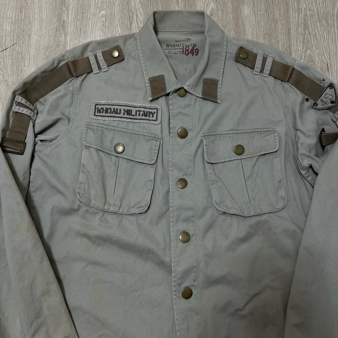 후아유 밀리터리 포켓 야상 자켓 M/95  상품이미지2