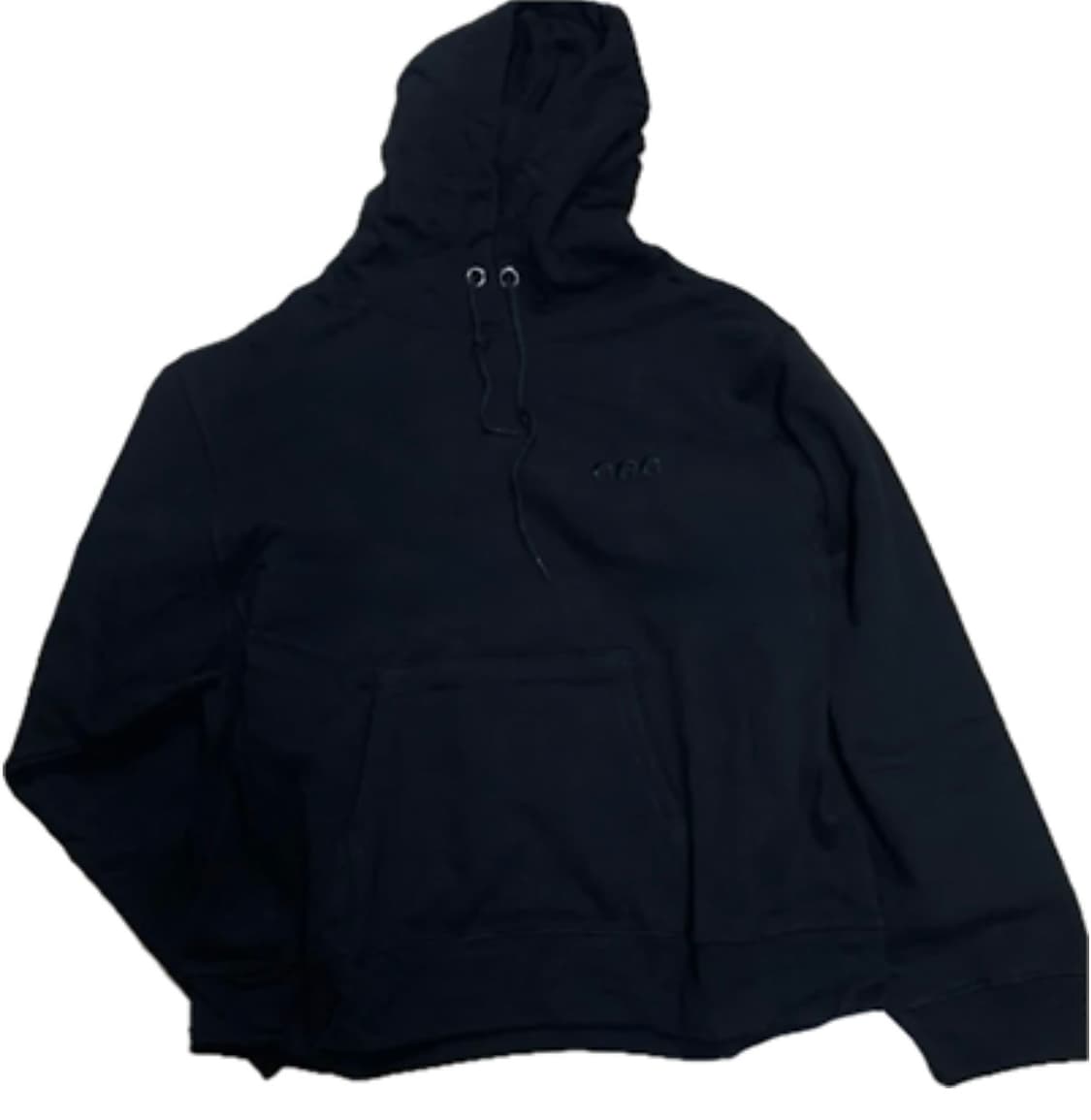 (size S) 챈스챈스 후드 티셔츠 블랙 오버사이즈 후디 검정 기모 상품이미지2