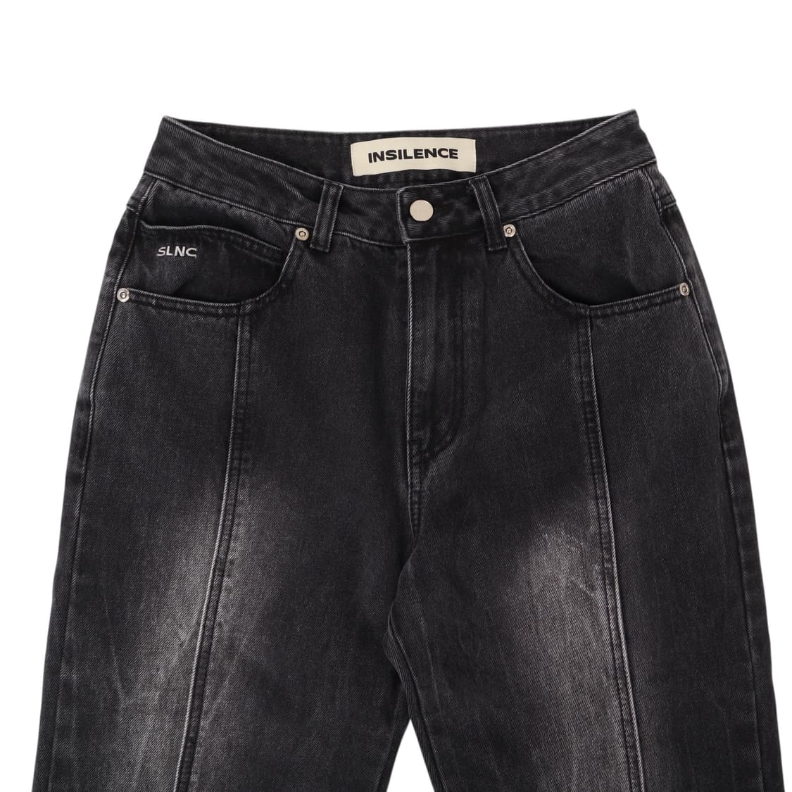 인사일런스 플레어 흑청 데님팬츠 상품이미지2