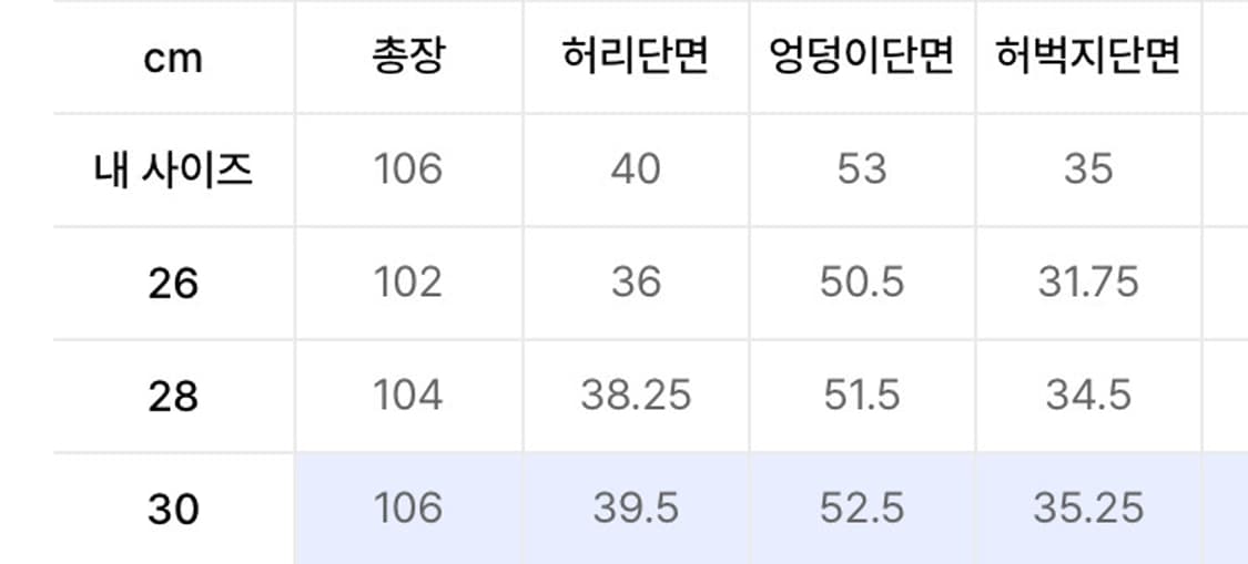 86로드 데님팬츠 상품이미지3