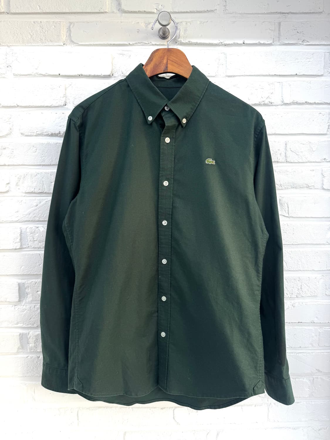 라코스테 그린 셔츠 상품이미지3