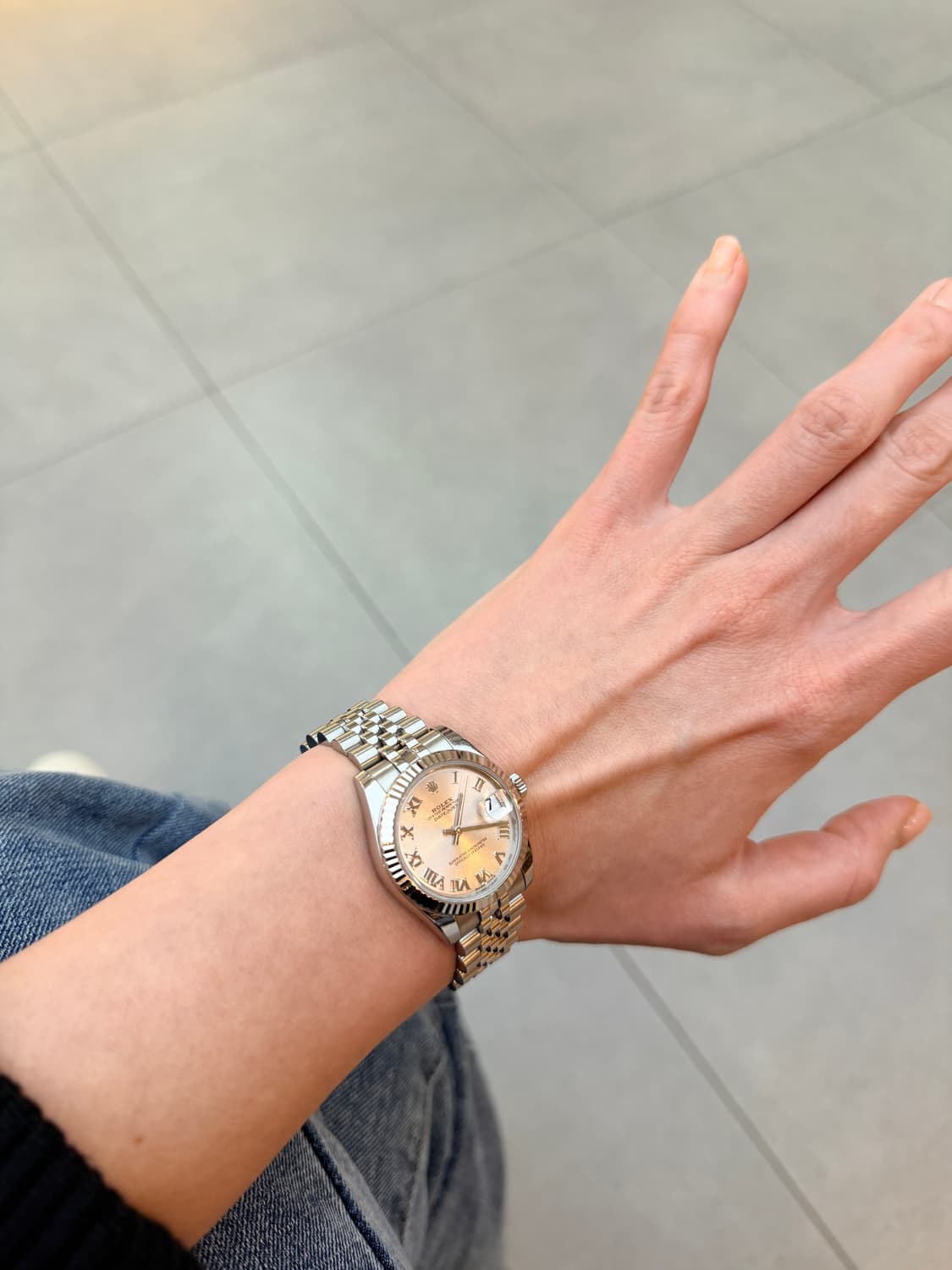 롤렉스 데이저스트 31mm 로듐로만 풀박스 풀구성 상품이미지5