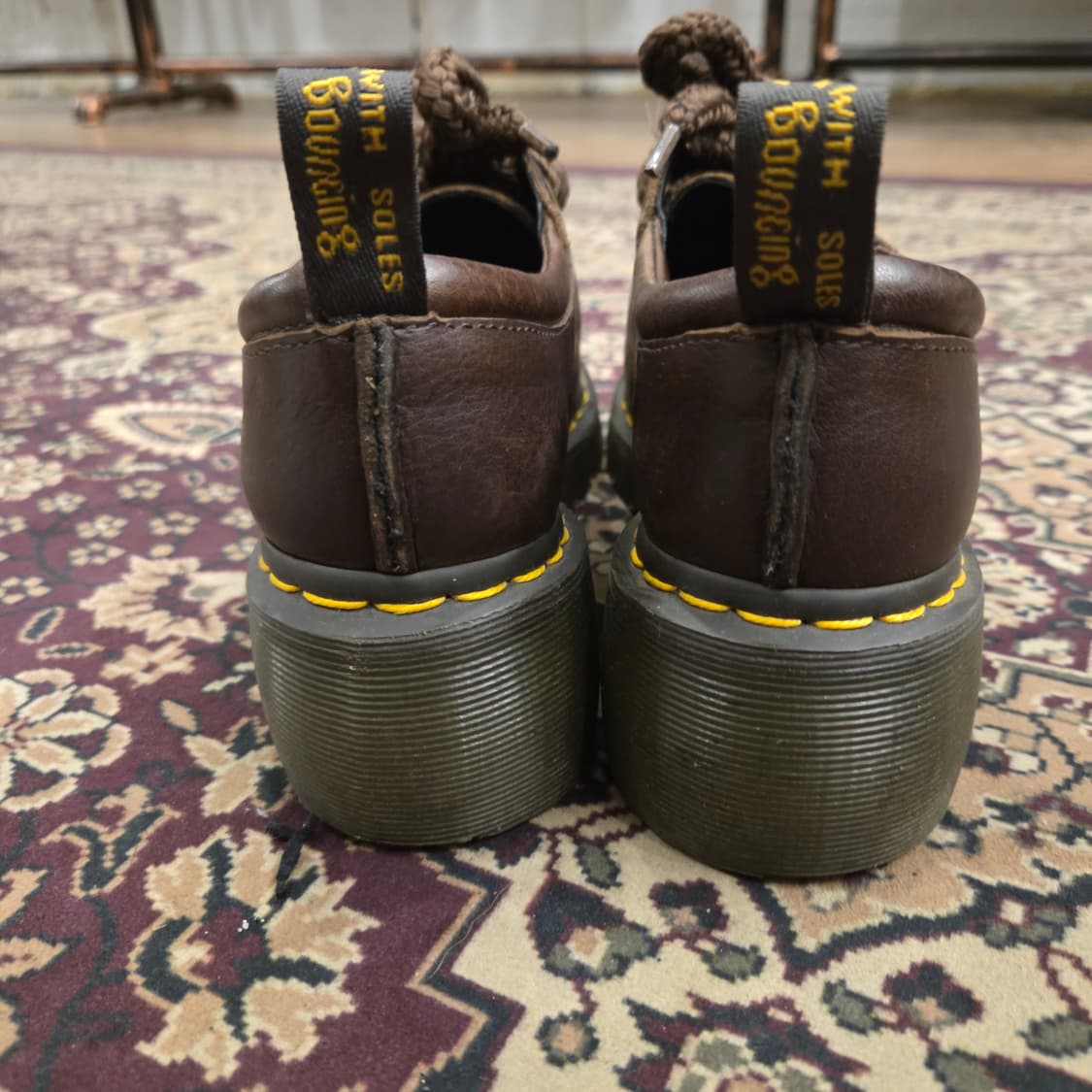 닥터마틴 크랜포드 풀박스 크레이지홀스 브라운 uk5 240-245 상품이미지2