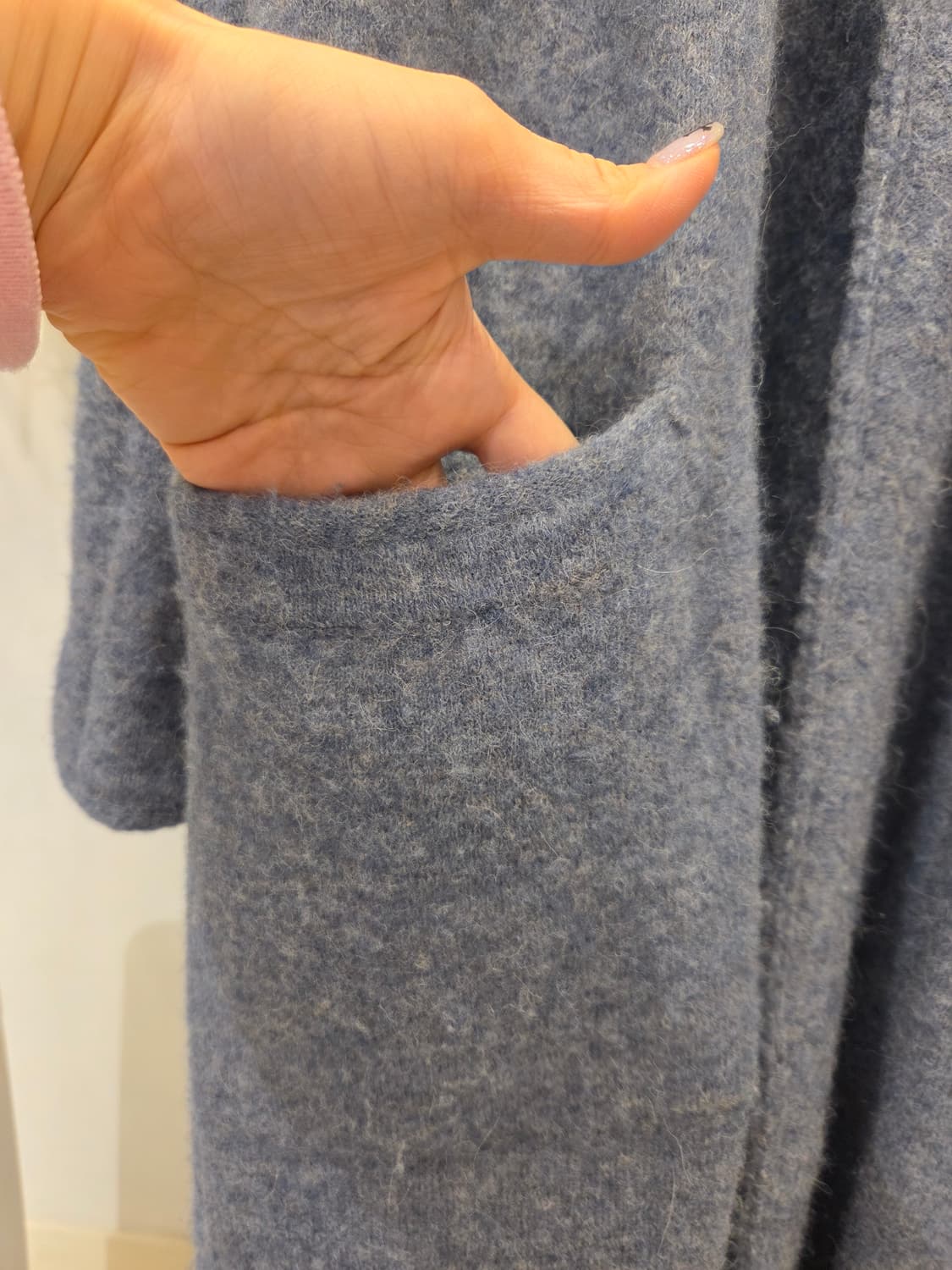 TIME 타임 알파카 블렌딩 롱 가디건 상품이미지6