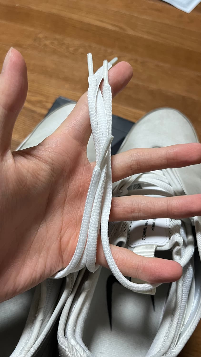 나이키 x 꼼데가르송 옴므 플러스 에어맥스 선더 SP 화이트 상품이미지9