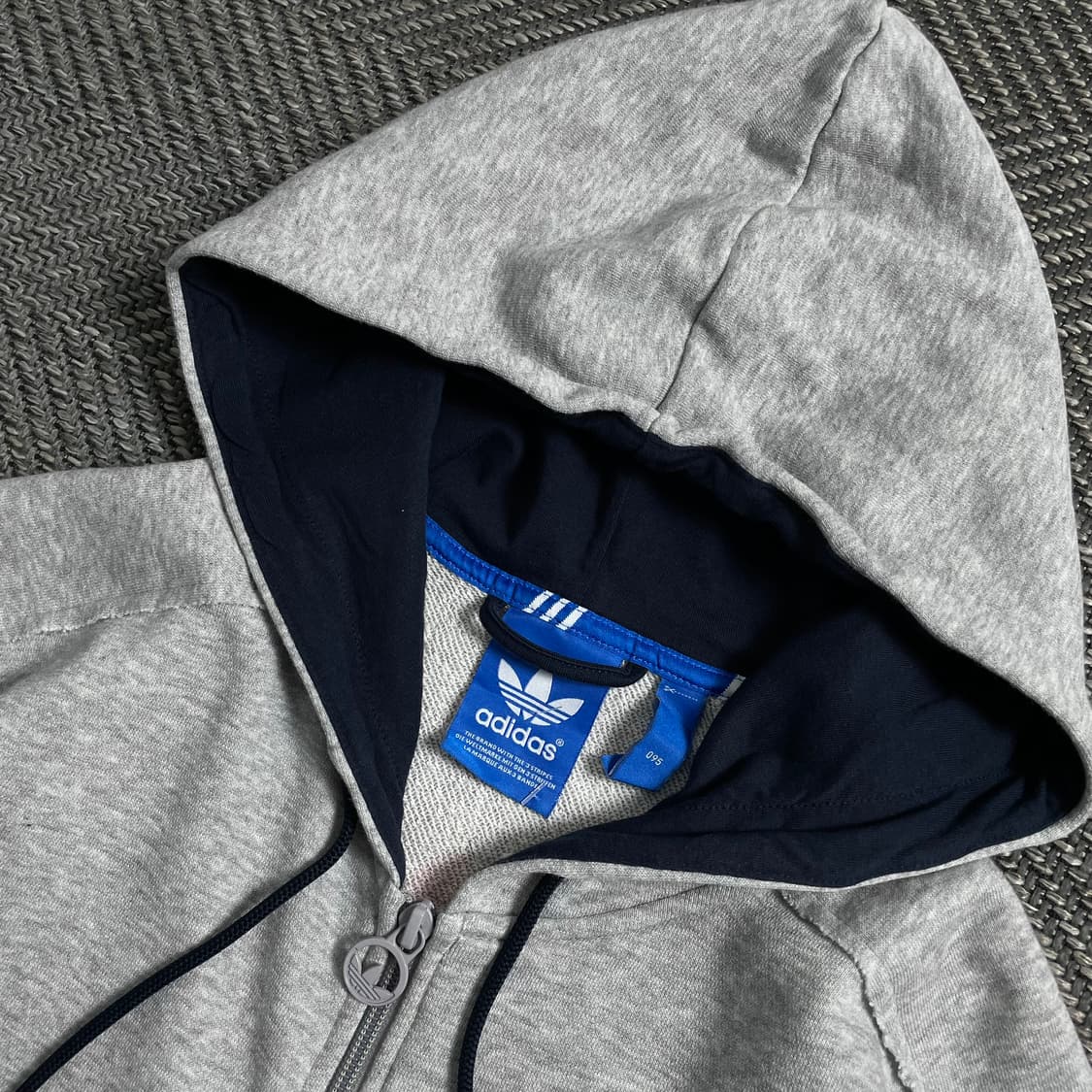 아디다스 오리지널 빅로고 박시핏 트랙 후드집업o 4056 상품이미지6