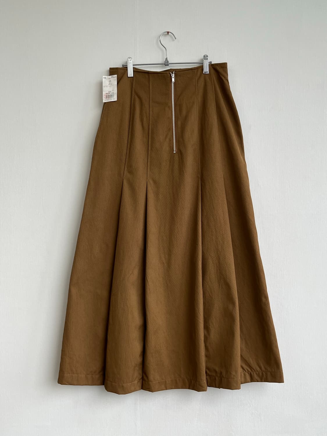 Vintage Camel Flare Long Skirt 상품이미지3