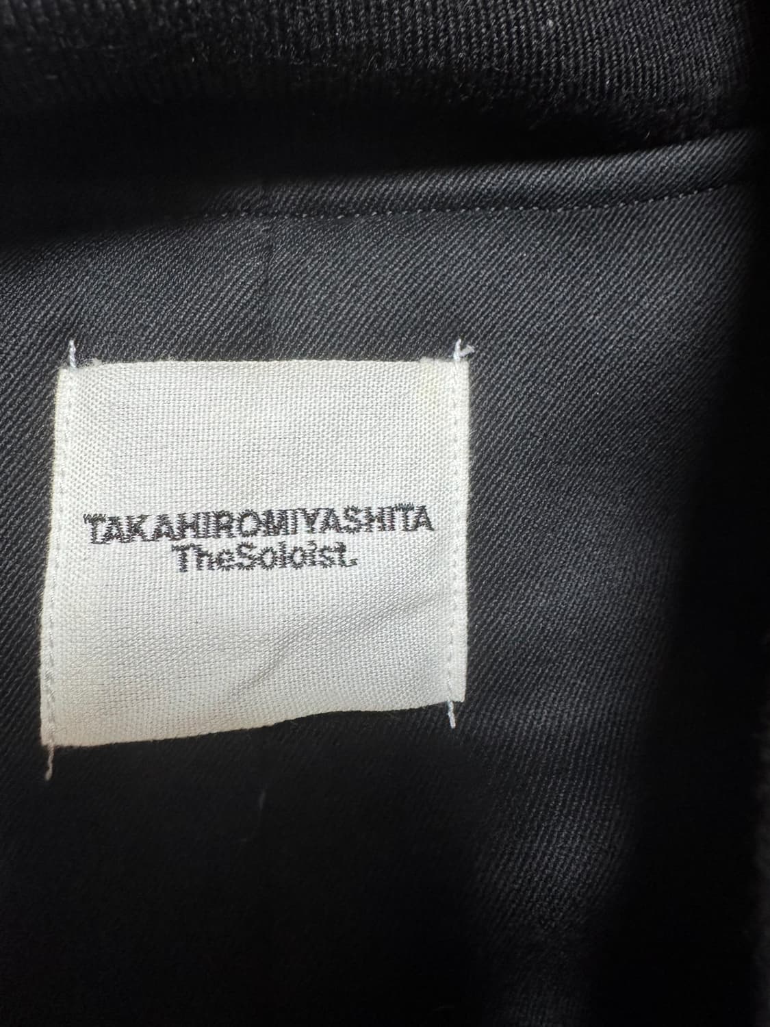 타카히로 미야시타 더 솔로이스트 15aw 가죽탭봄버 50 상품이미지5