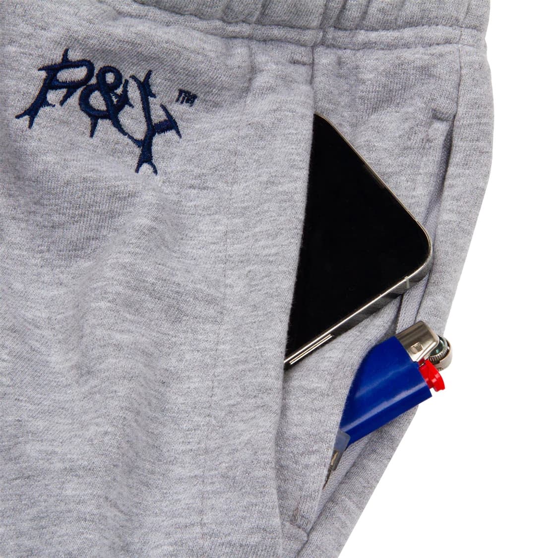 펑크앤요 FW25 P&Y YANKEE SWEATS GREY 상품이미지4