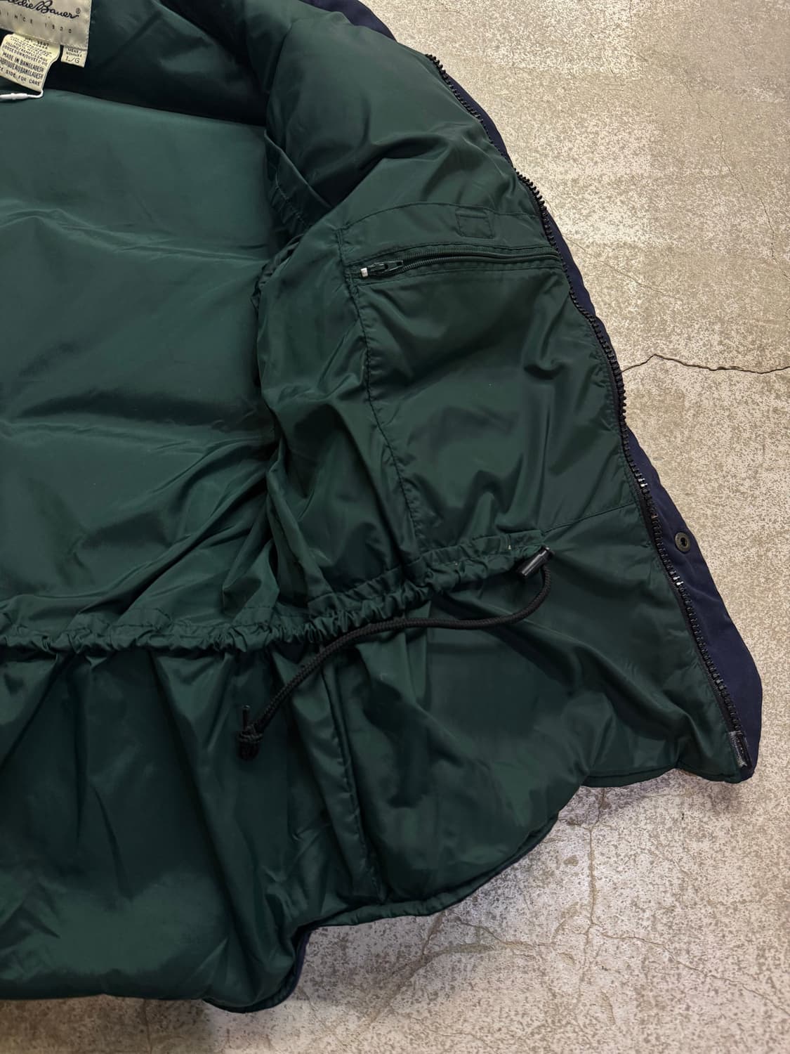 90s 에디바우어 구스다운 패딩 베스트 상품이미지8