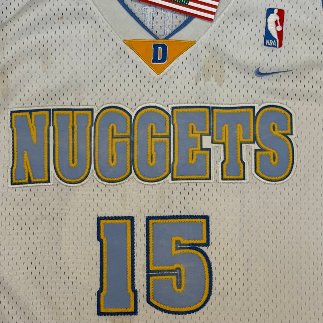 00s 미국 빈티지 나이키 NBA 댄버 농구유니폼 상품이미지4