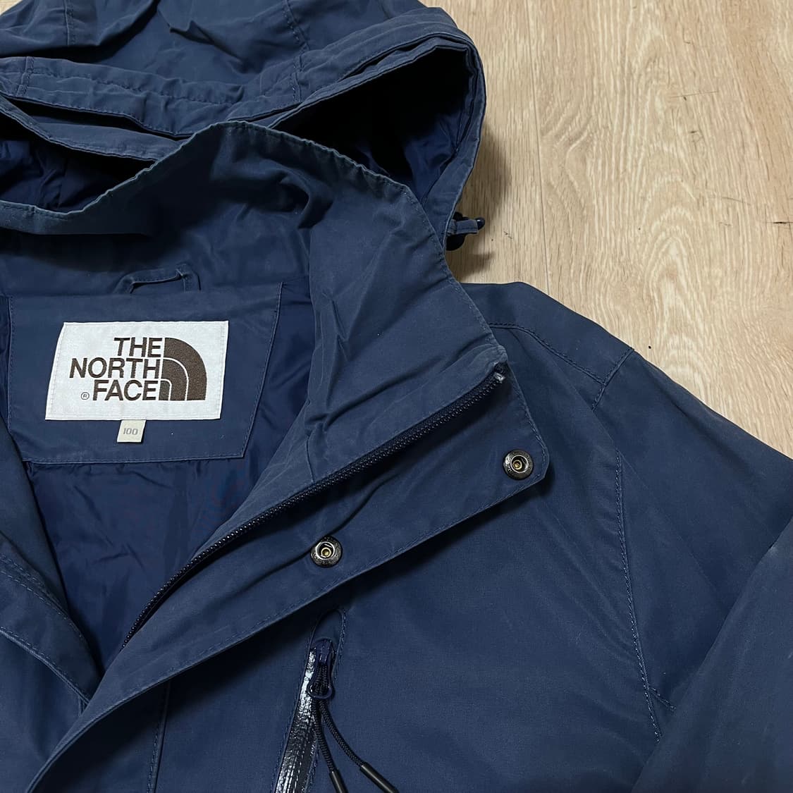 노스페이스 화이트라벨 여성 바람막이 후드자켓  L(100) 상품이미지3