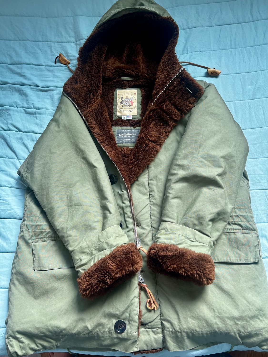 모니탈리 / 밀리터리 N-2 덱 파카 / 38 (100) 상품이미지5