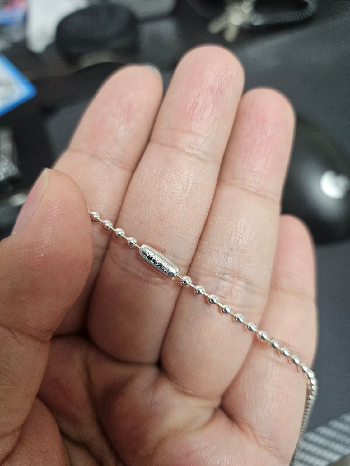 한스룸 크롬하츠 원볼 타이니크로스 참 새제품 팔아용 상품이미지4