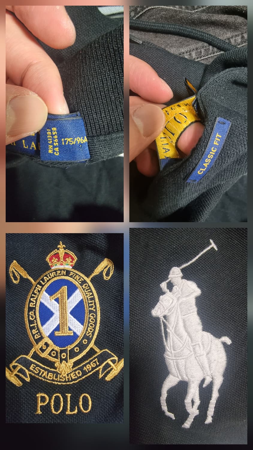 [정품/1회착용] 폴로 랄프로렌 빅포니 클래식핏 카라티 (M사이즈) 상품이미지2