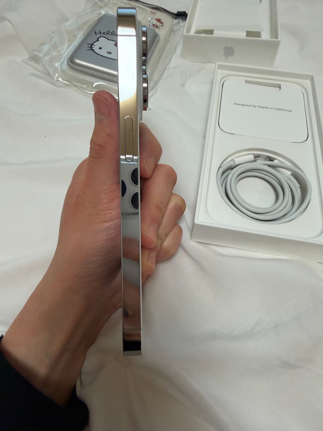 아이폰14프로 실버 128기가 상품이미지6