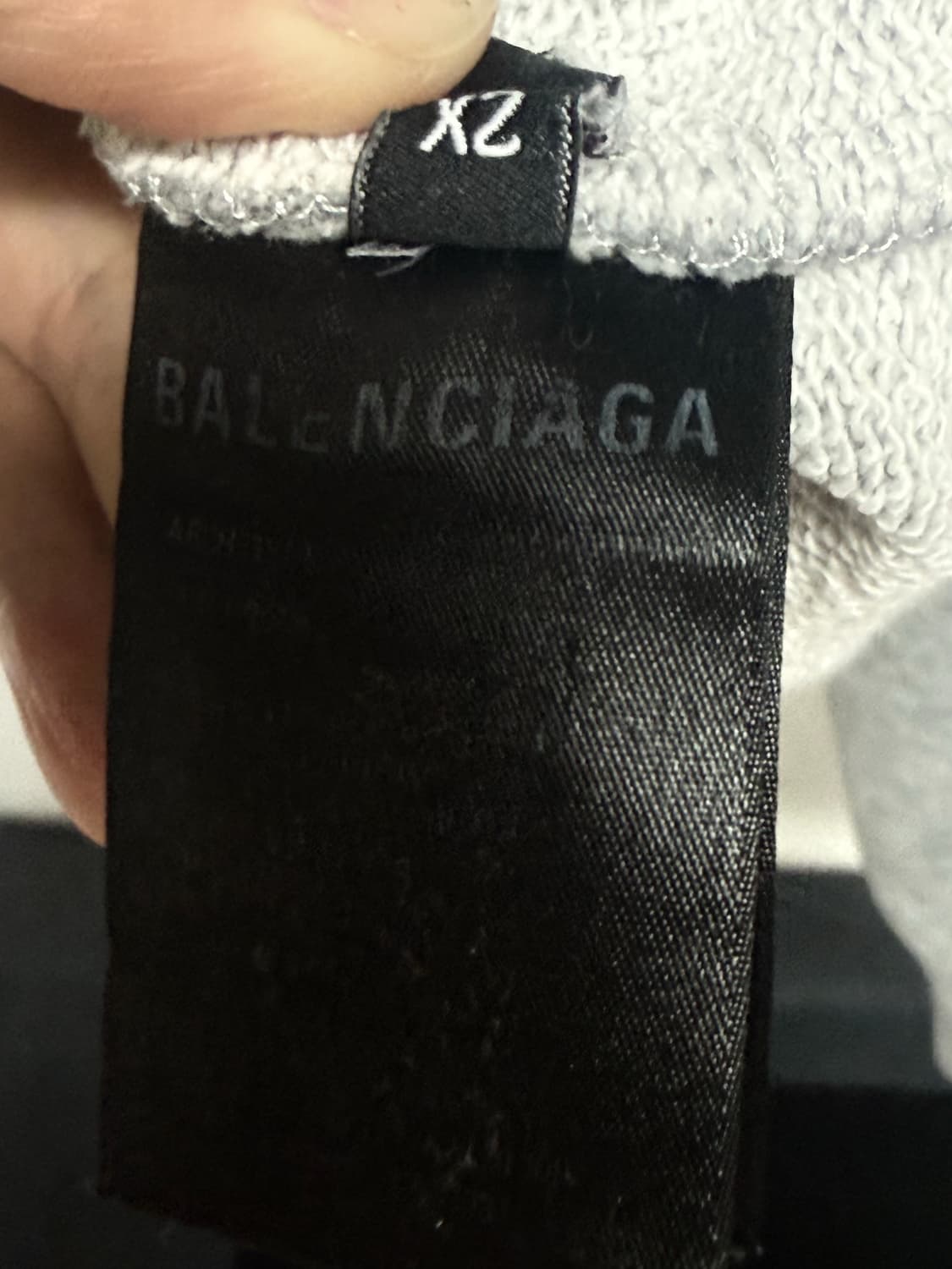 발렌시아가 후드 xs 상품이미지4