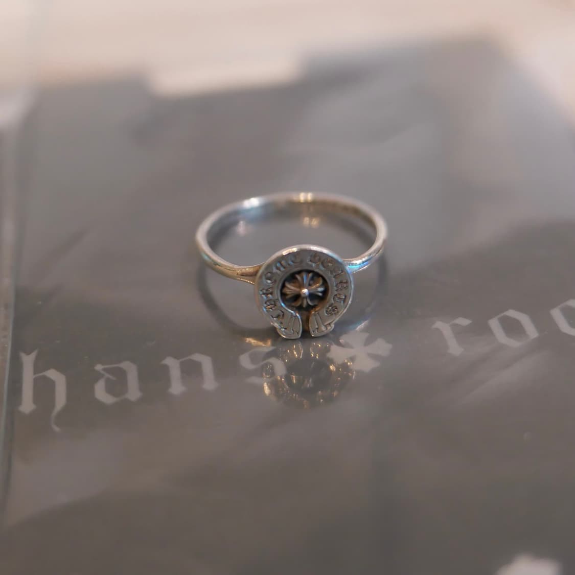 [us8, ks17호] 크롬하츠 홀스슈 버블검링 상품이미지2