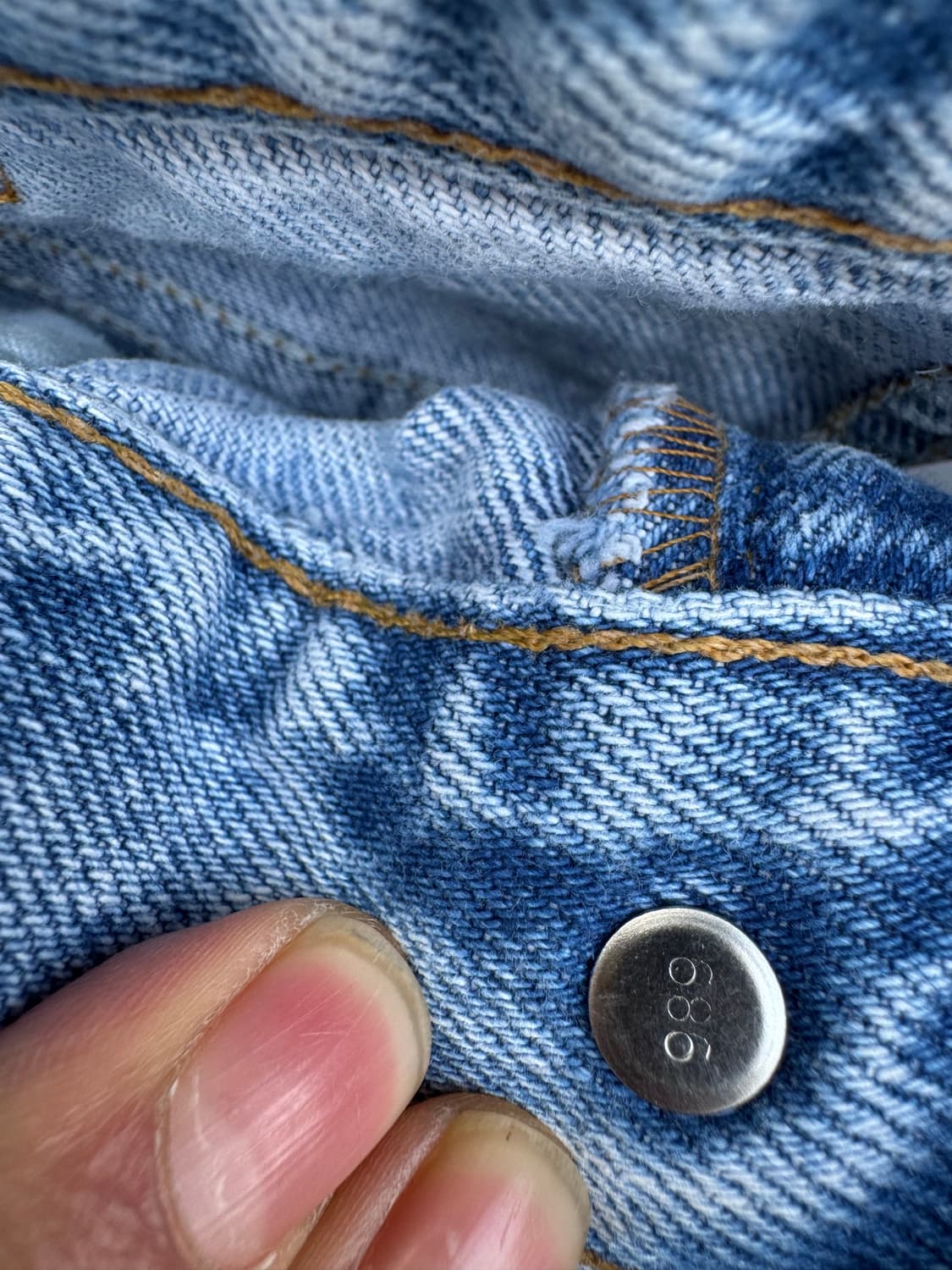 00s 리바이스 빈티지 505 워싱 데님 팬츠 상품이미지7