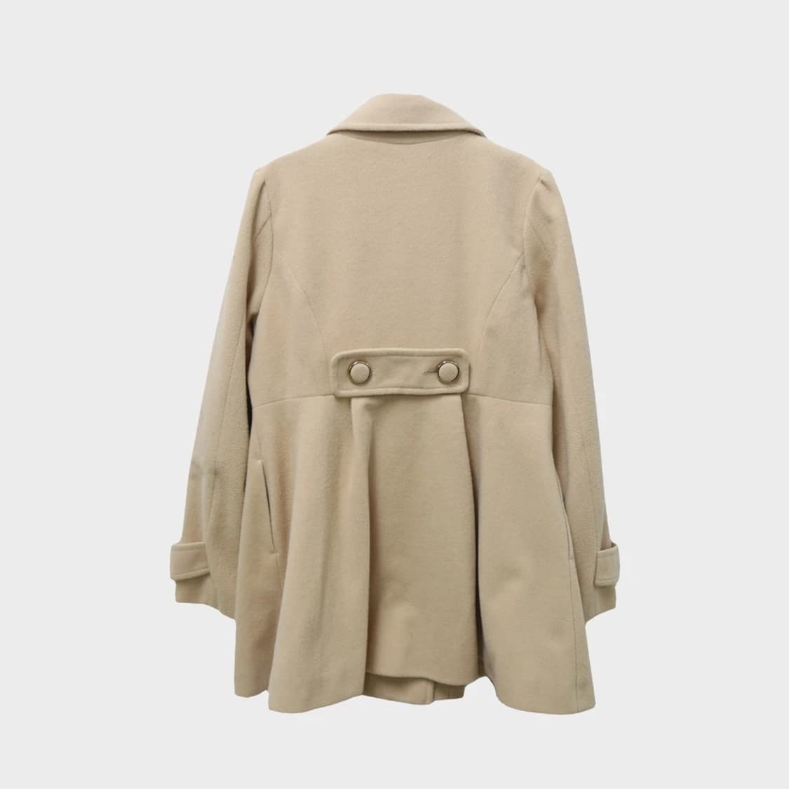 SHELLNA 오네갸루 더플 프릴 코트 63623 상품이미지2