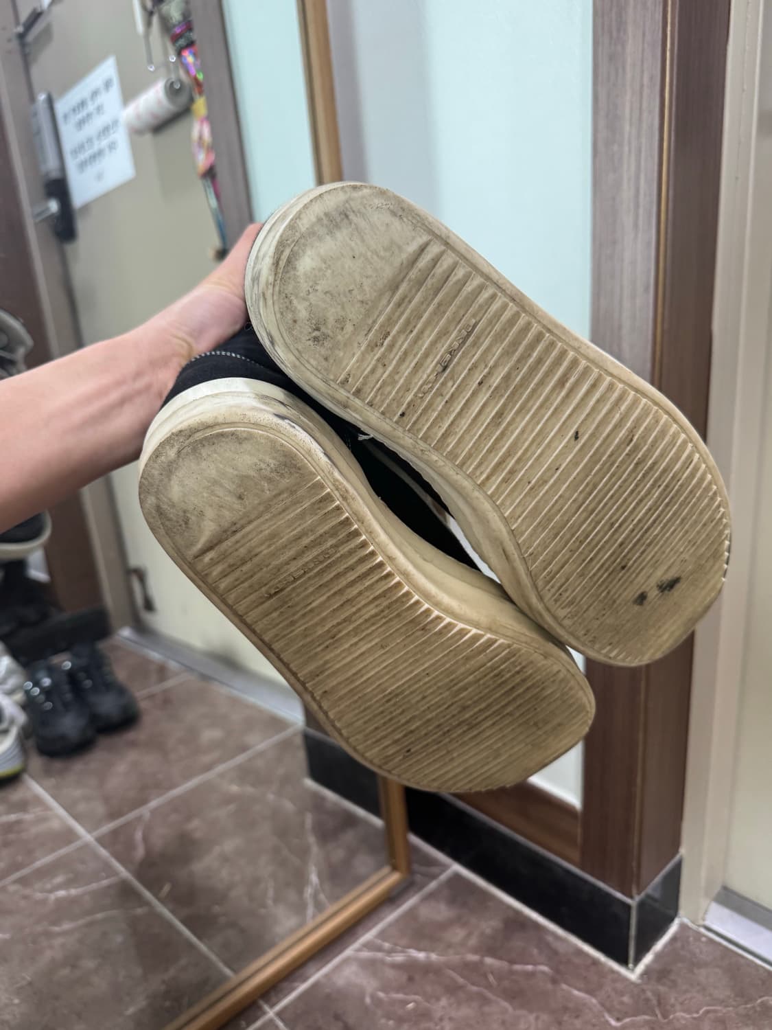 릭오웬즈 다크쉐도우 반스 하이탑 275  상품이미지4