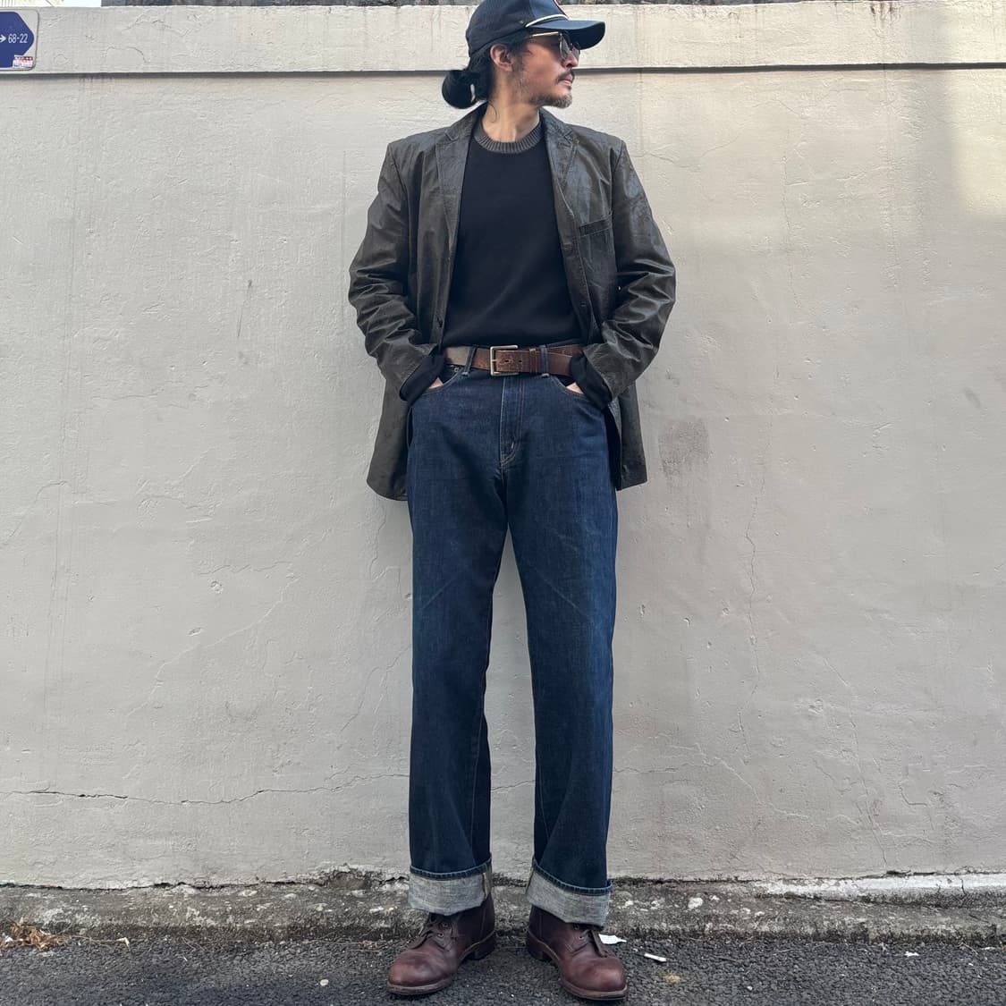 일본 에드윈 505x 셀비지 데님 상품이미지1