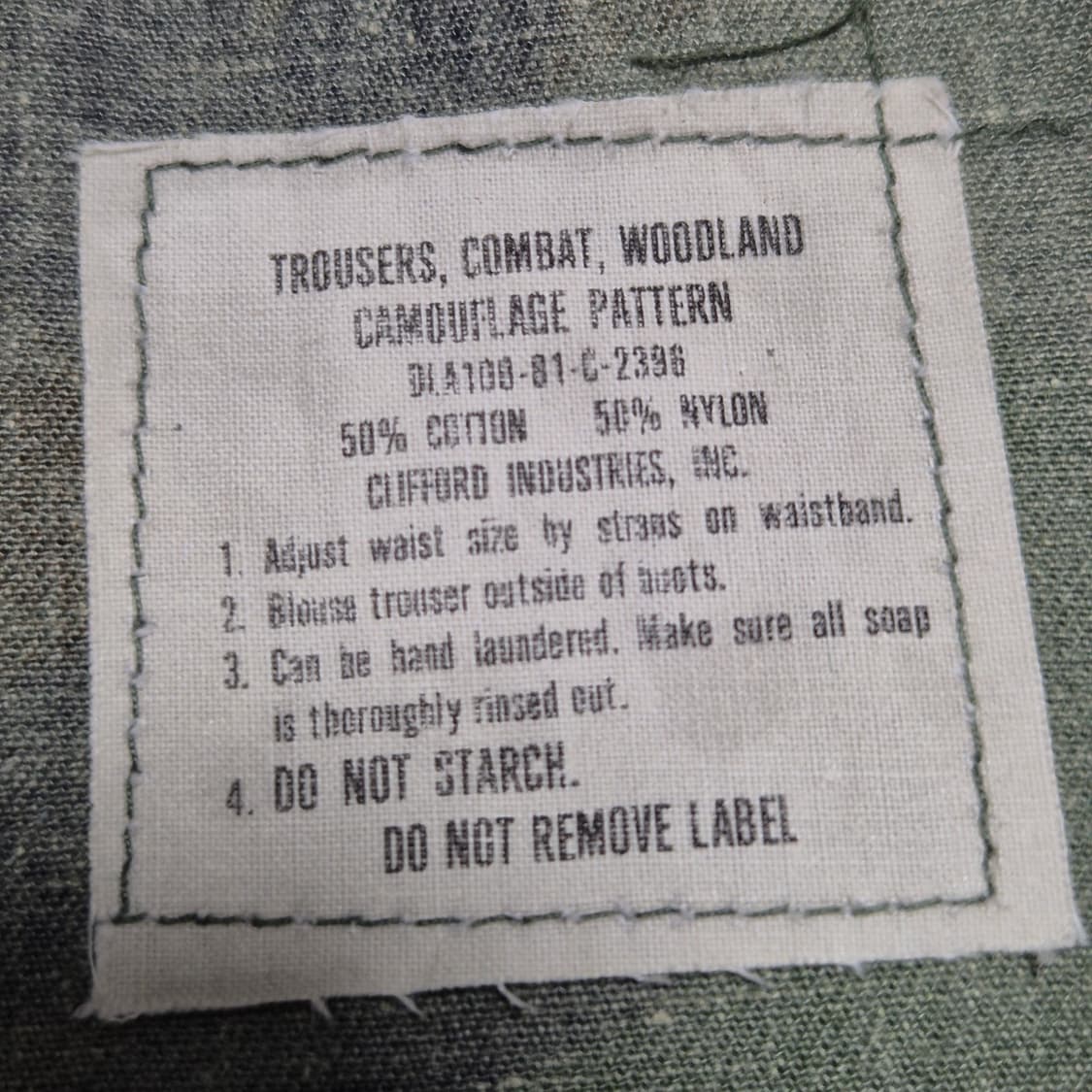 [M]미군 우드랜드 BDU  -478 상품이미지3