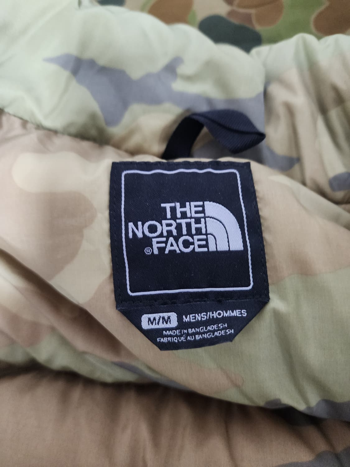 노스페이스.센터로고 눕시 카모 베스트 상품이미지3