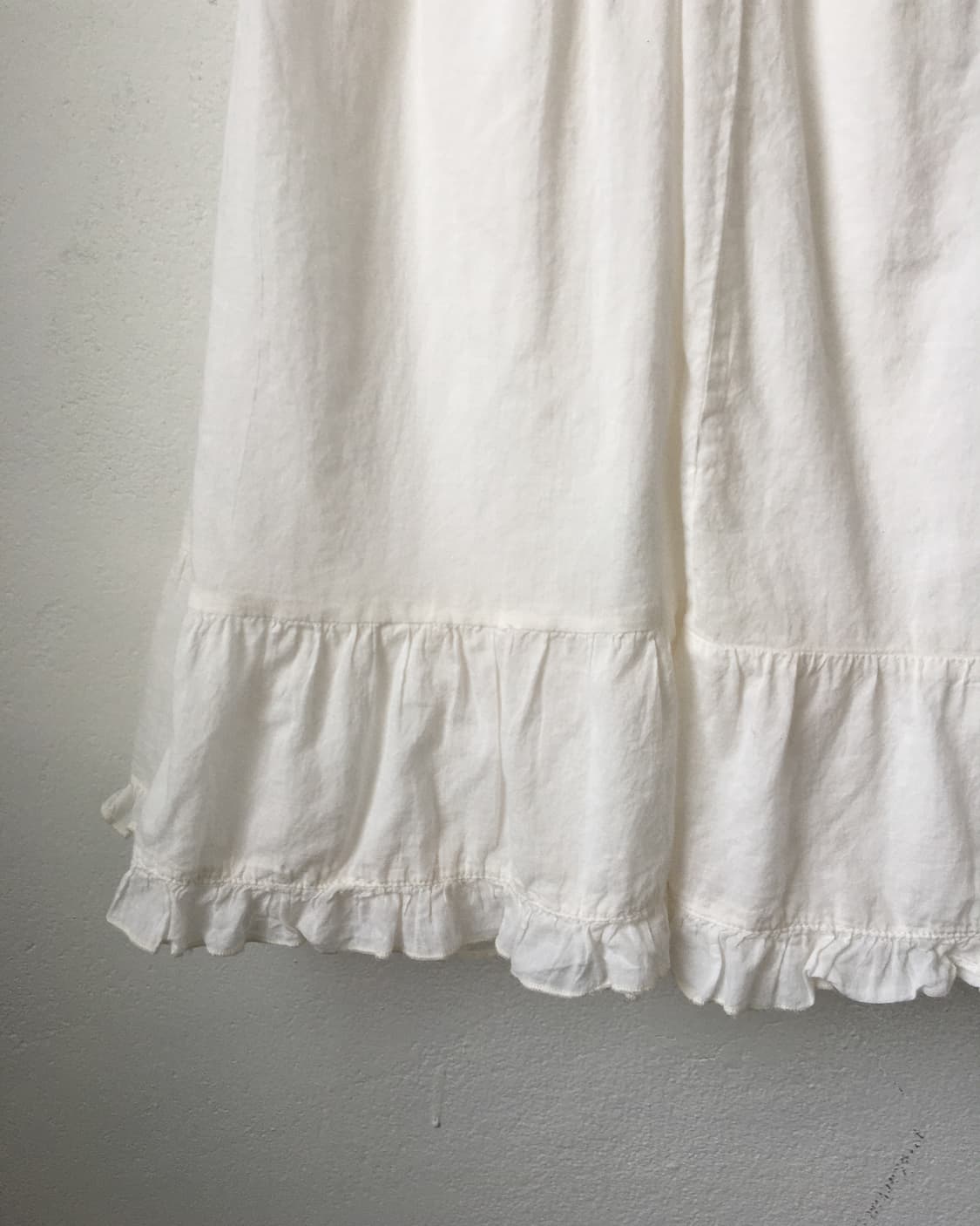 Layer white skirt 상품이미지3
