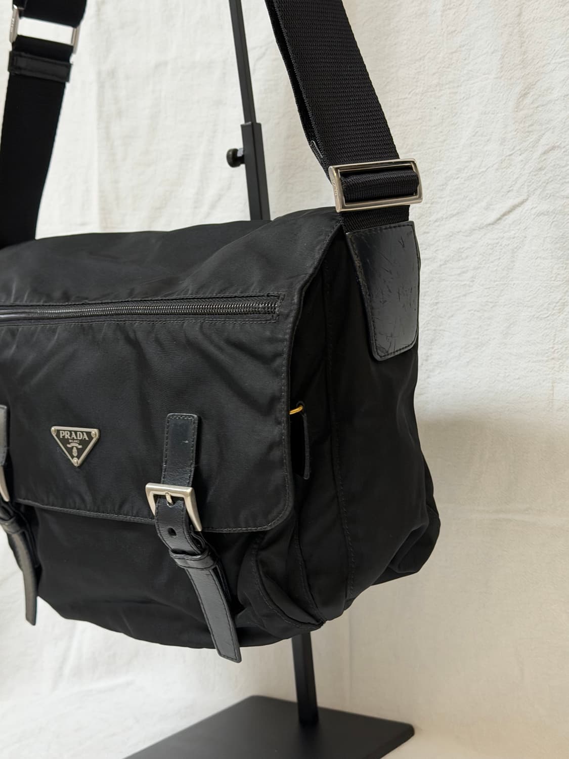 정품 프라다 포코노 나일론 메신저백 크로스백 숄더백 상품이미지6