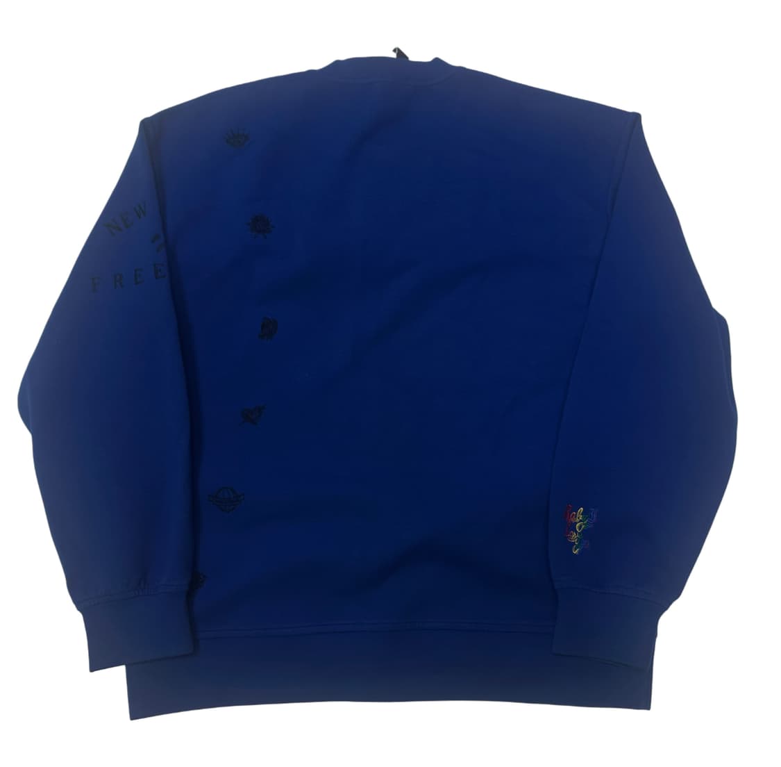 송지오옴므 블루 아트워크맨투맨 100 상품이미지3