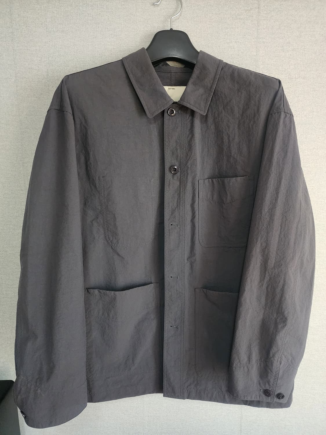[3] 포터리 나일론 워크자켓 차콜 상품이미지2