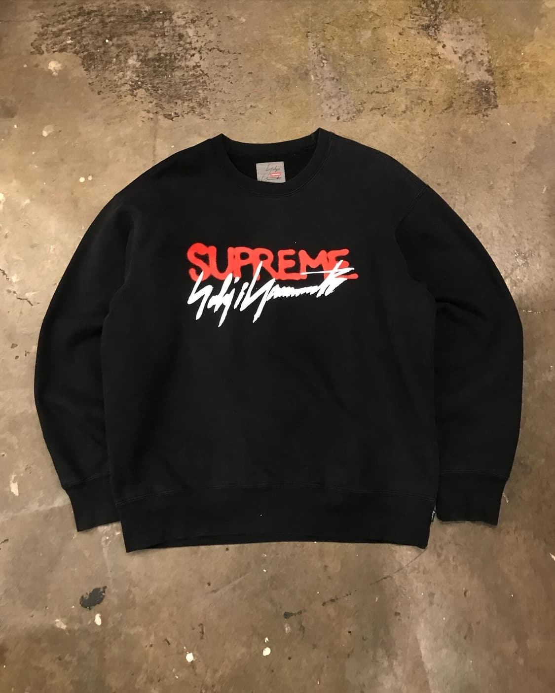 Supreme X Yohji Yamamoto Crewneck - 20fw 상품이미지6