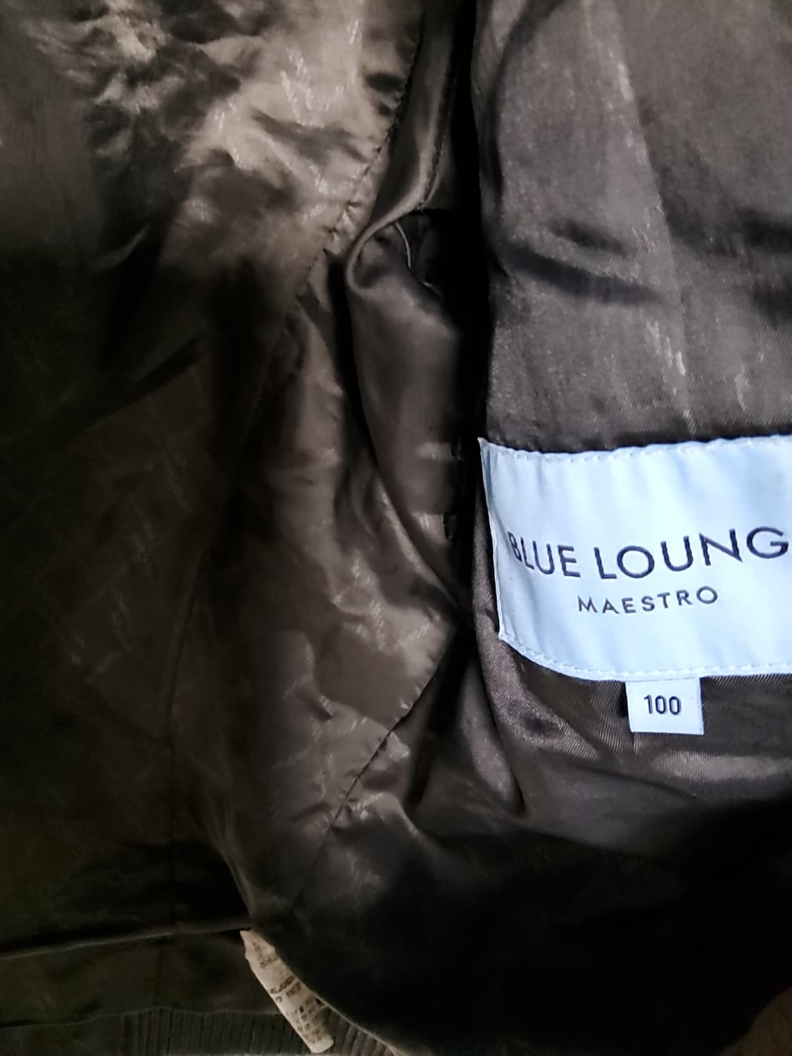 마에스트로 블루라운지 가죽자켓 100 상품이미지7