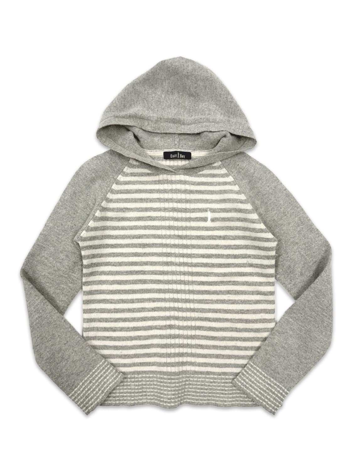 빈티지 EAST BOY 그레이 니트 후드 상품이미지2