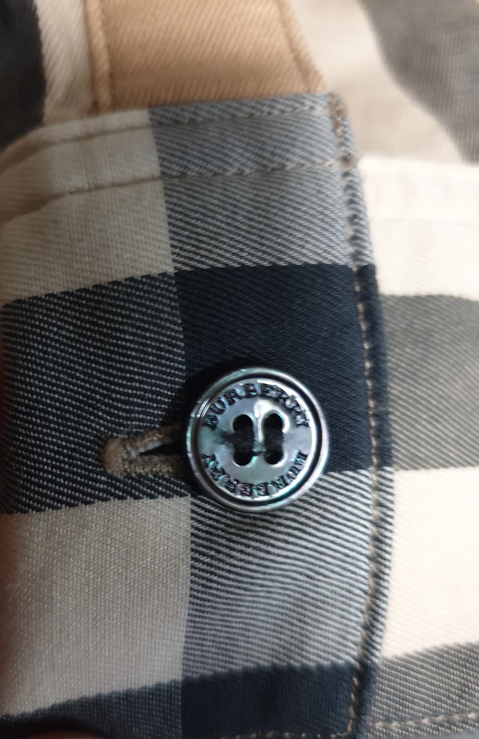 BURBERRY BRIT 버버리 브릿 우먼스 빈티지 체크 긴팔셔츠 (S) 상품이미지2