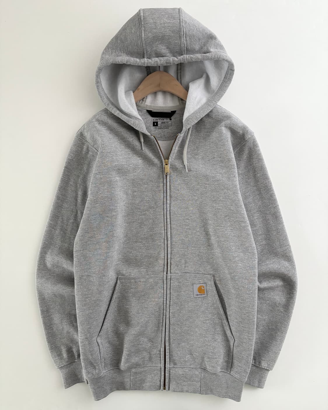 Carhartt 칼하트 그레이컬러 후드집업 상품이미지4