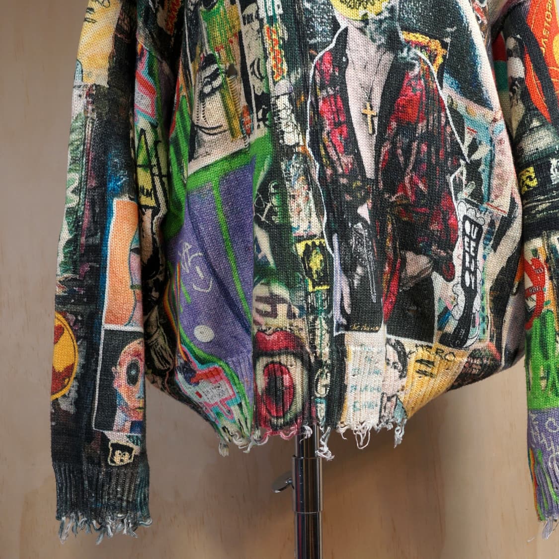 R13 그래피티 디스트로이드 스웻셔츠 상품이미지4