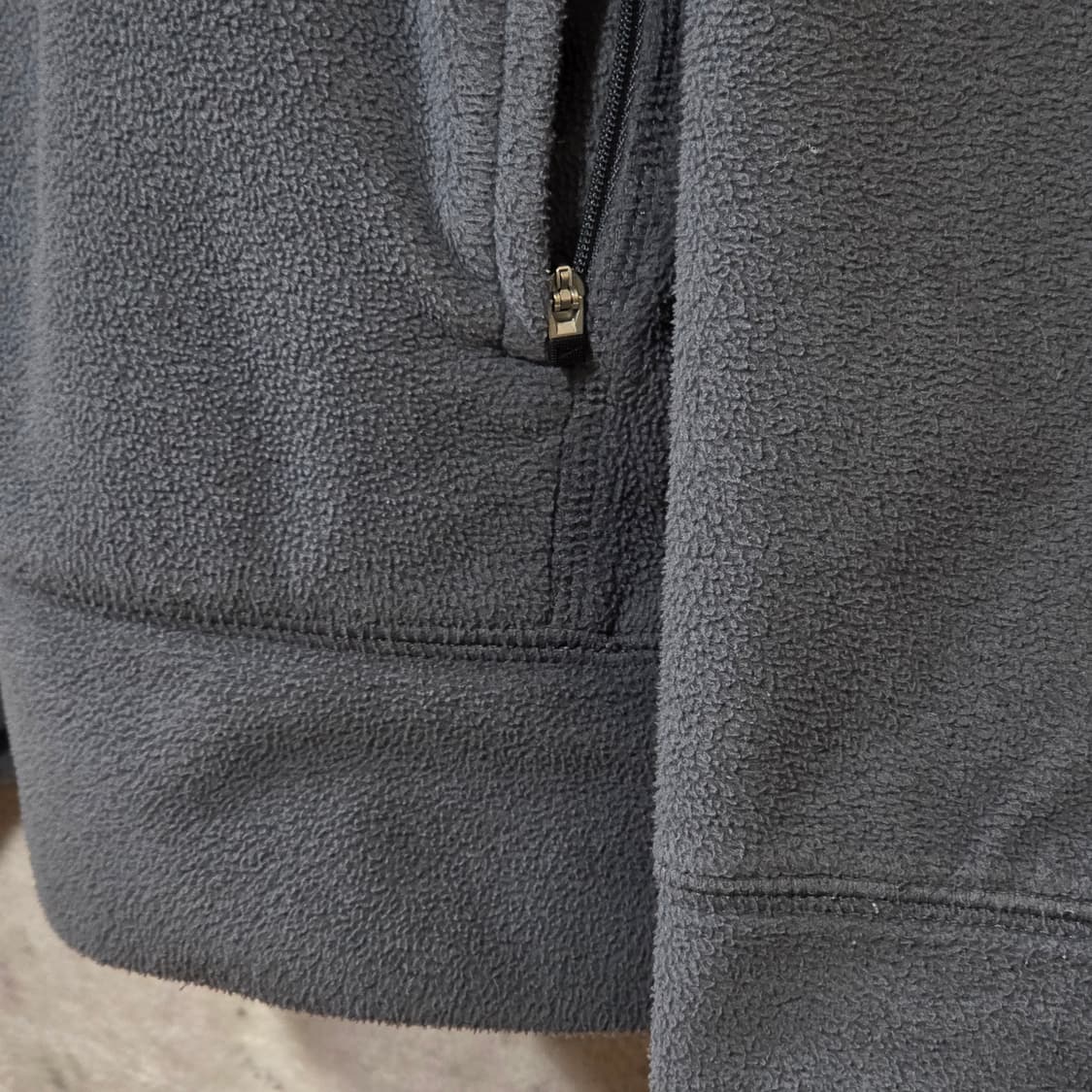 나이키 올드스쿨 그레이 배색 후리스 집업 상품이미지7