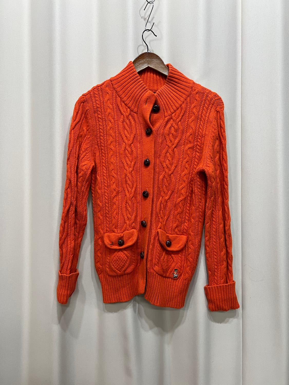 티니위니 케이블 엘보패치 니트 가디건  상품이미지3